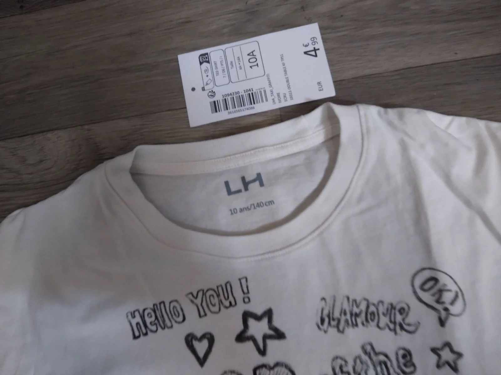 Girls' t-shirt 10 years old – photo 3